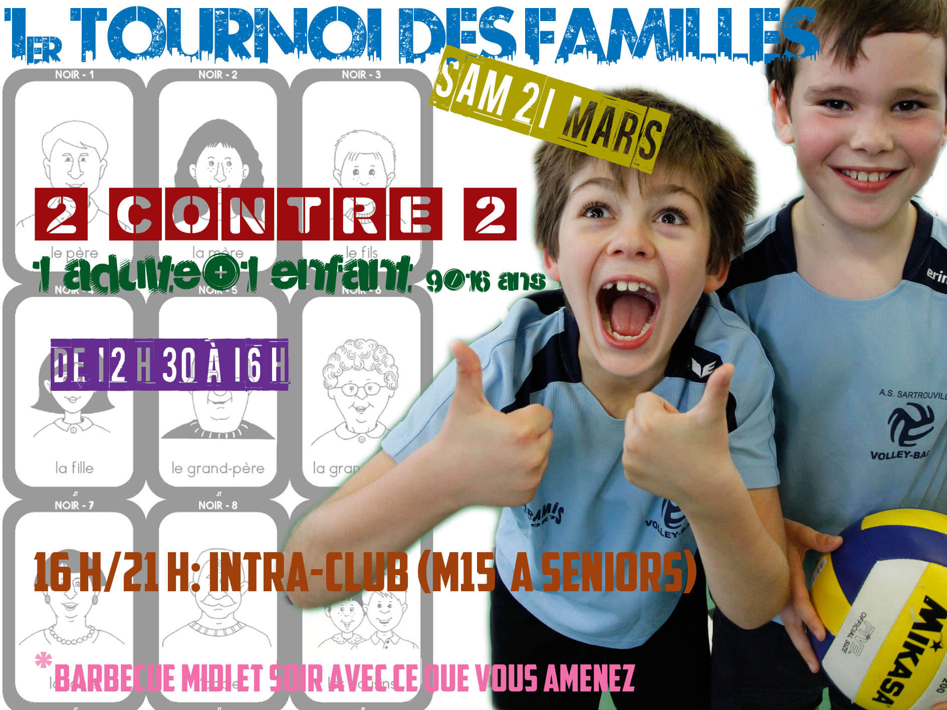 Le 1er tournoi des familles ! 