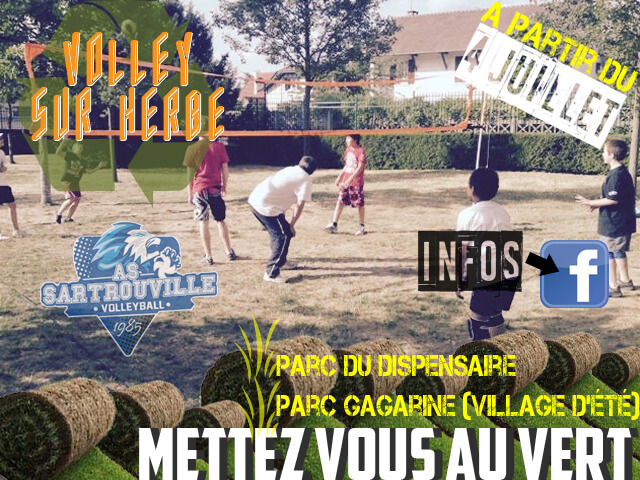 Retour du Green-volley le 4 juillet