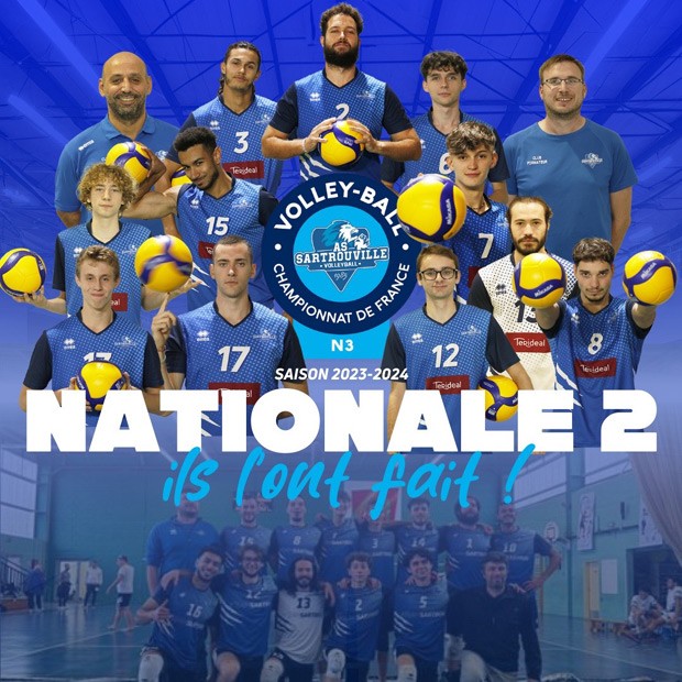 Clap de fin haut en couleur pour nos équipes séniors avec des résultats exceptionnels ce week-end