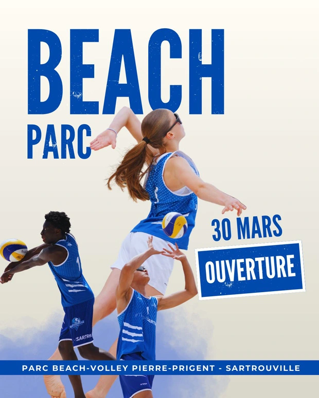 Sartrouville ouverture saison 2026 de Beach Volley