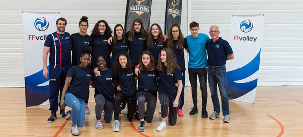 Deux lionceaux aux volleyades !