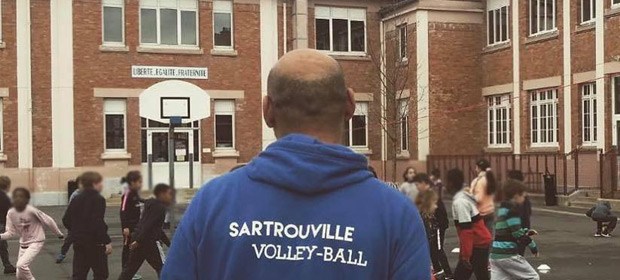 Du volley à l'école