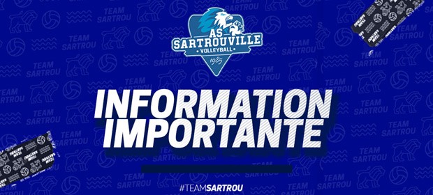 Les séances Baby et Super-Baby Volley suspendues jusqu'à nouvel ordre