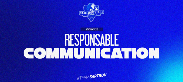 L'AS Sartrouville Volley-Ball recherche un/une responsable communication