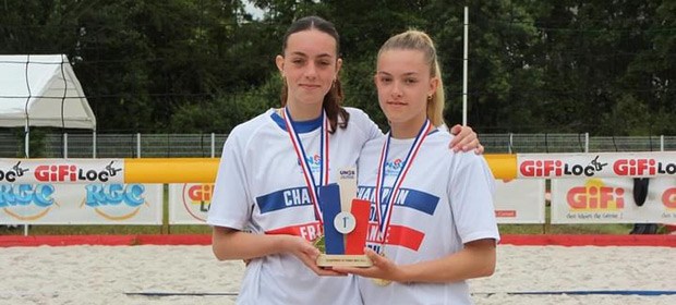 Championnes de France UNSS Beach Feminin 2024