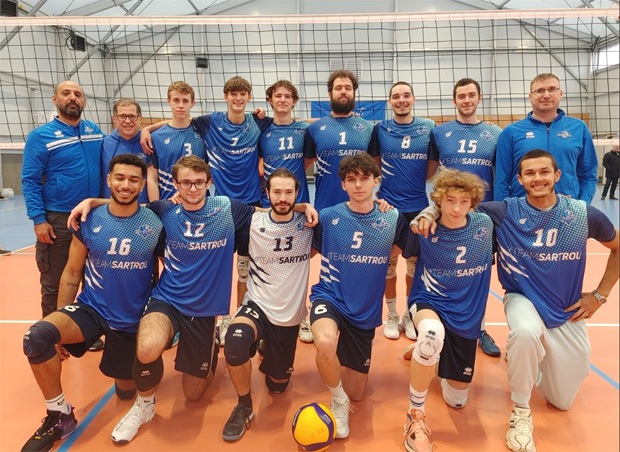 Volley-ball - Equipe nationale 3 masculine poule e masculine